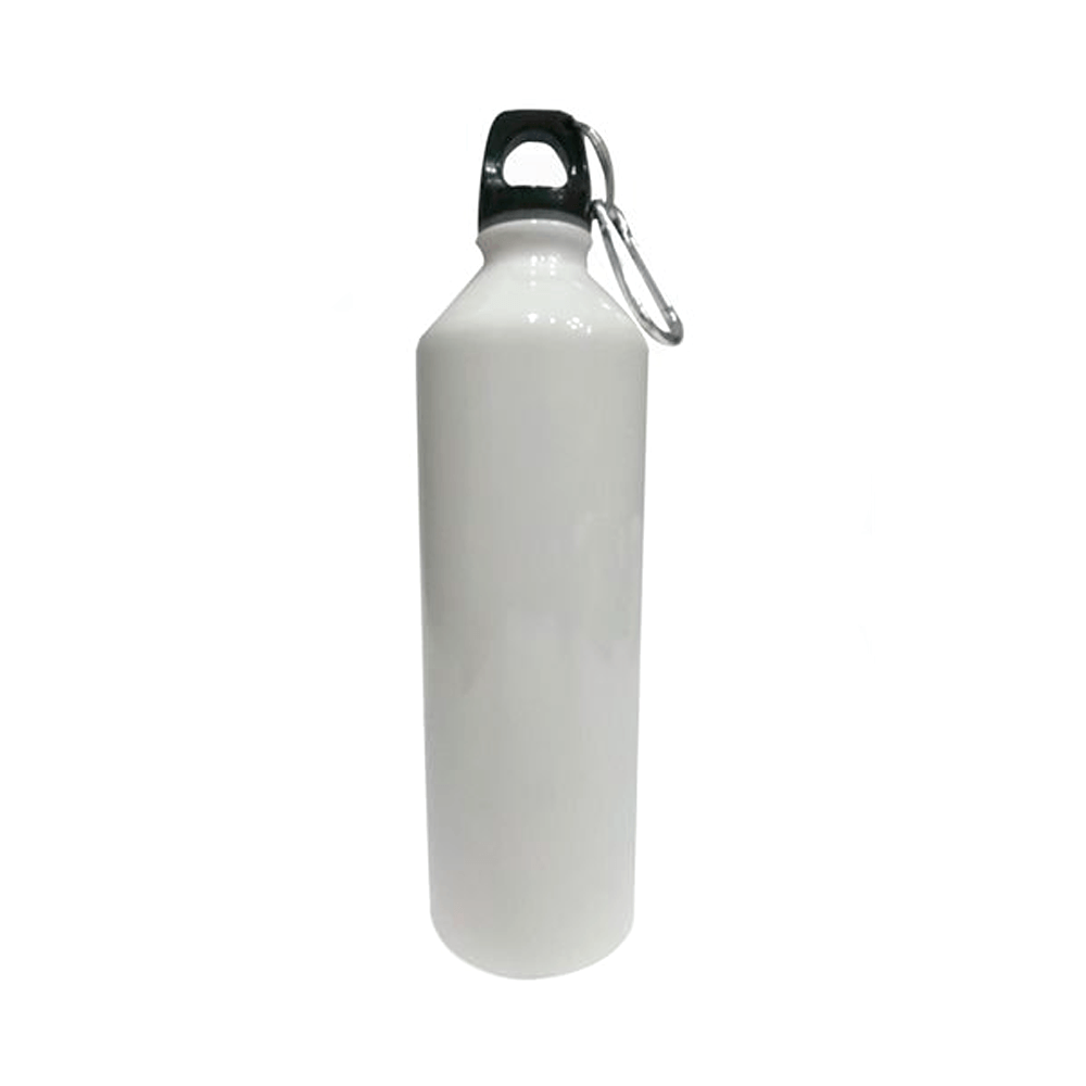 Garrafa de Alumínio Branca 750ml Squeeze para Sublimação - LiVE