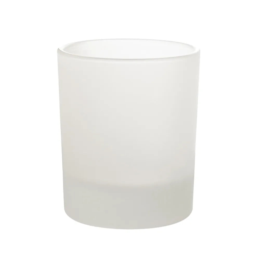 250ml Clear Glass Whiskey Tumbler for Custom Sublimation