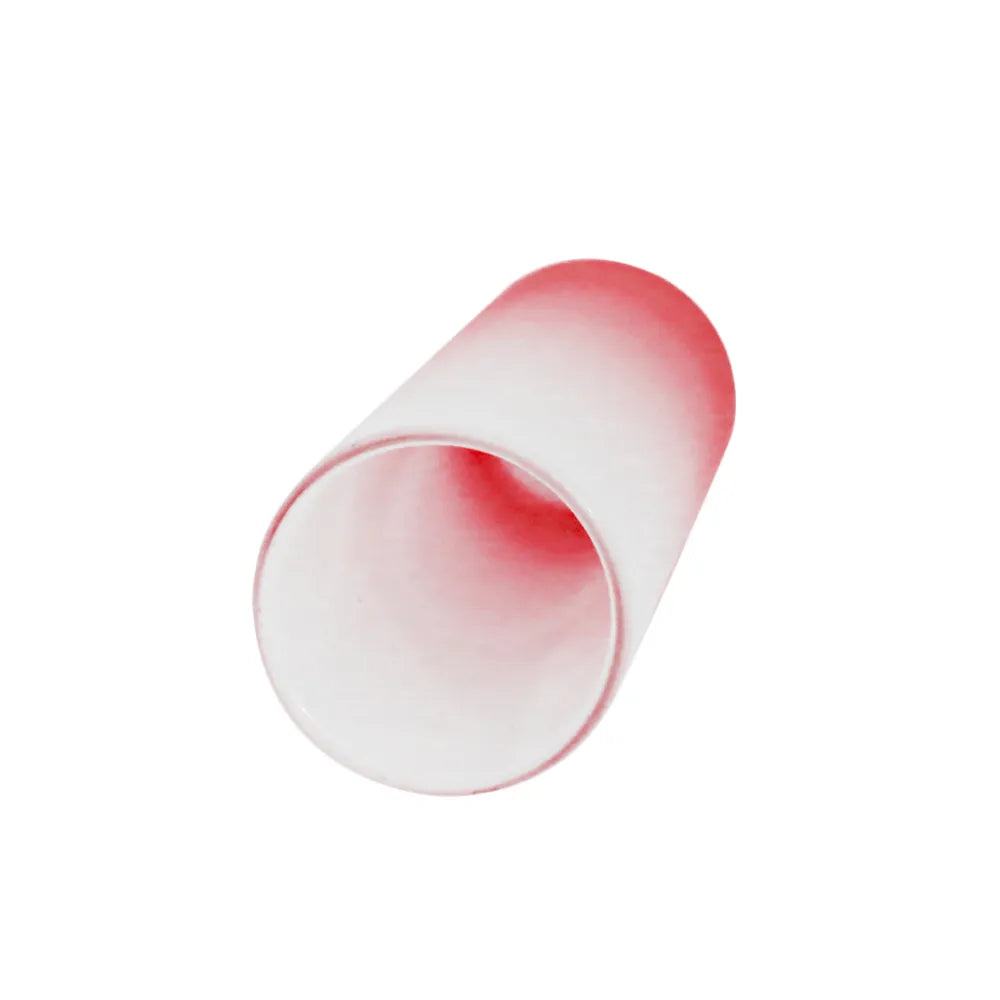 290ml Red Gradient Glass Cup for Sublimation LiVE