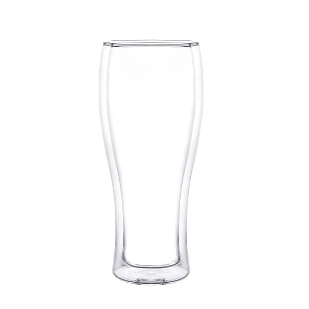 Double-Wall Elegance Crystal Glass 400ml for Sublimation and Beer