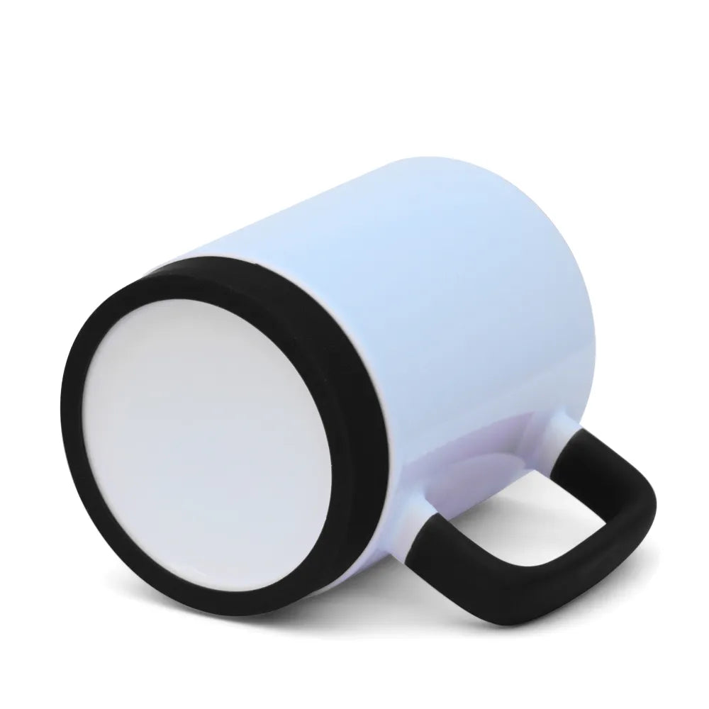 White Ceramic Mug 325ml with Silicone Base for Sublimation