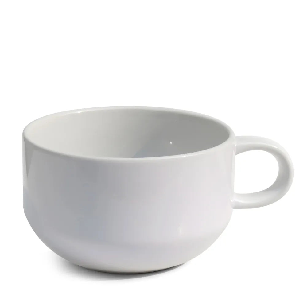 Durable White Ceramic Bowl for Sublimation - Customizable and Versatile