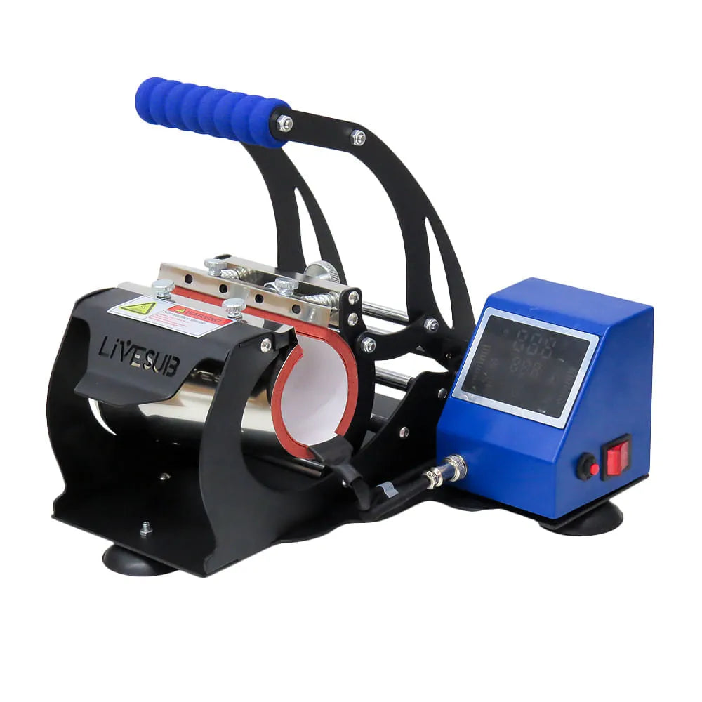 6-in-1 Cylindrical Touch Press with Digital Control for Sublimation