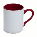 Caneca Imperial Vinho com Alça Colorida para Personalização e Uso Diário