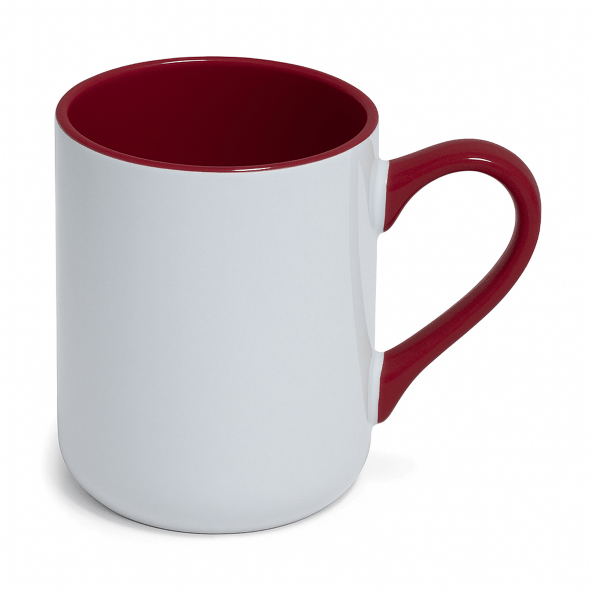 Caneca Imperial Vinho com Alça Colorida para Personalização e Uso Diário