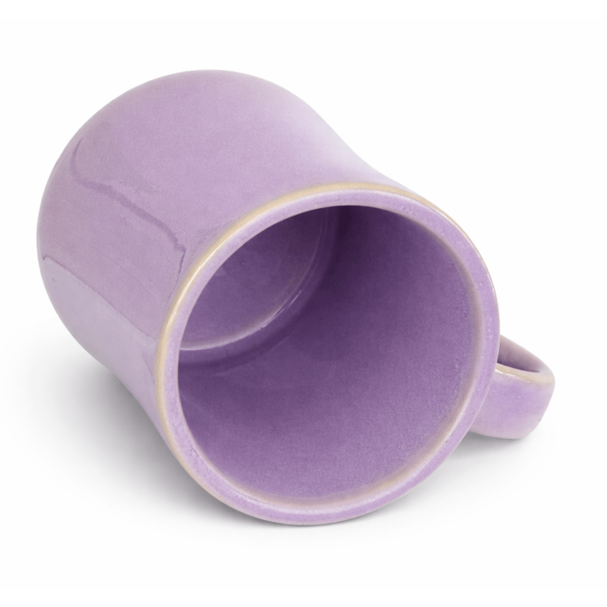 Caneca Rústica Elemental Lavanda 360ml para Sublimação com Acabamento Texturizado