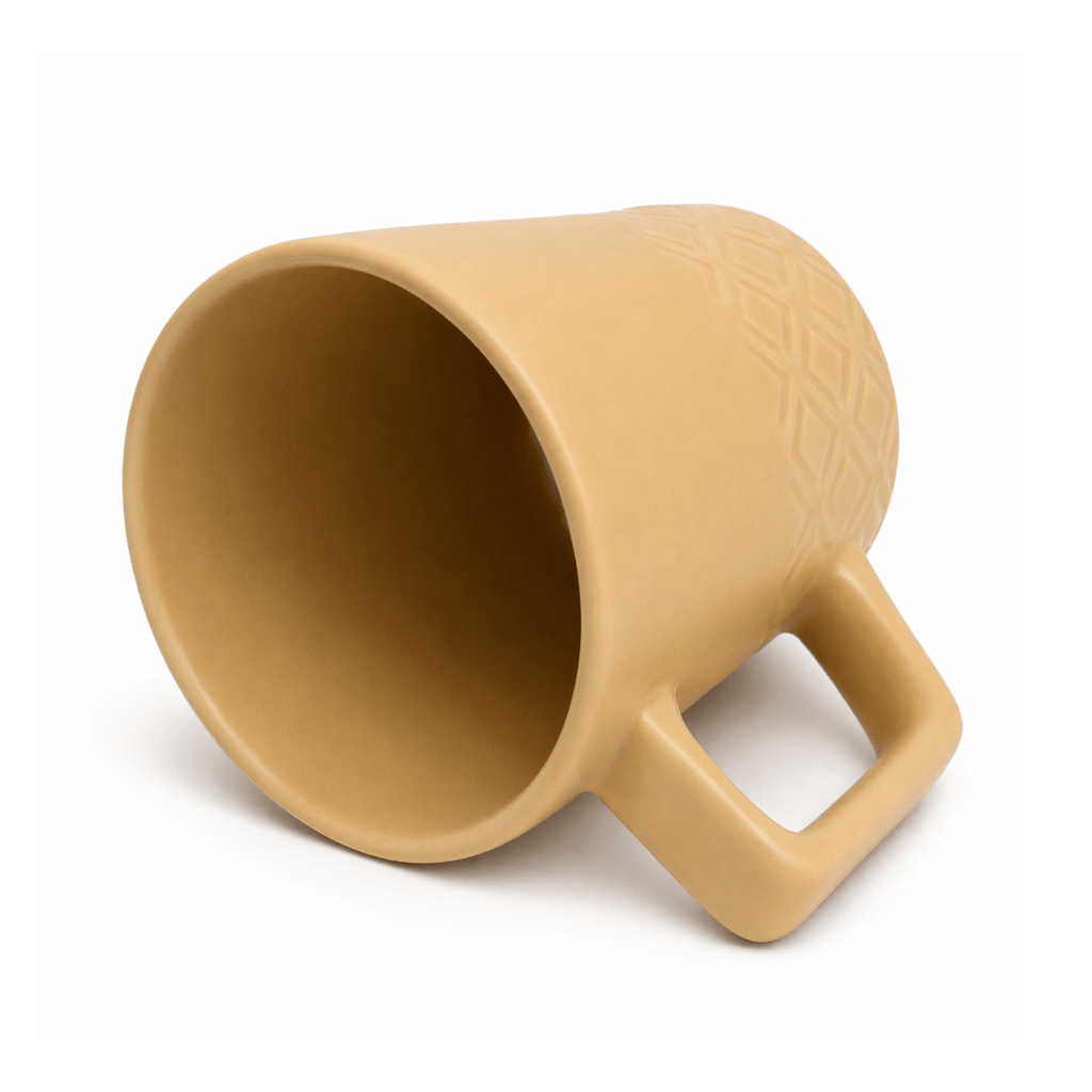 Caneca Cerâmica Aroma Classic Fosca Caramelo 325ml
