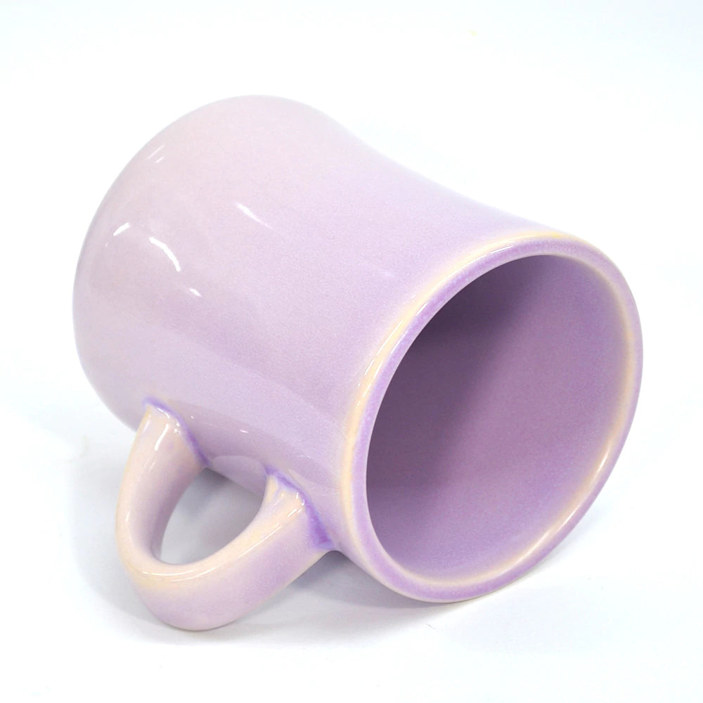 Caneca Rústica Lavanda 360ml para Sublimação com Acabamento Texturizado