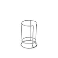 SUPORTE MAJESTIC METAL P/2 XÍCARAS CERÂMICA 325ML PRATA