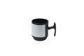 XÍCARA CERÂMICA 325ML TARJA BRANCO P/ SUPORTE METAL MAJESTIC