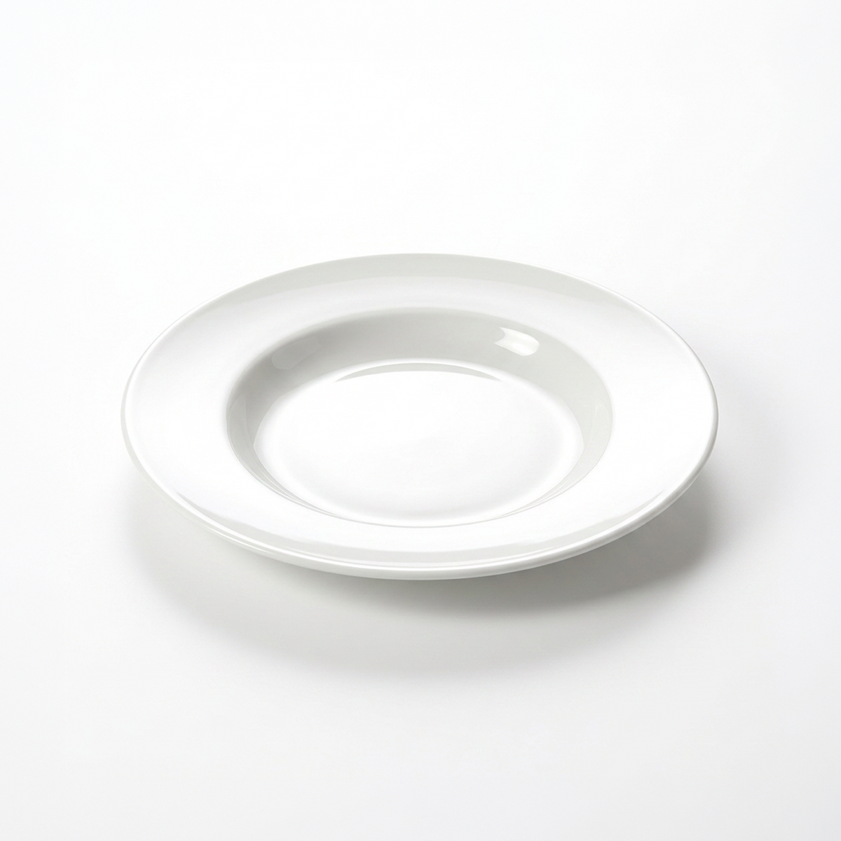 Prato de Cerâmica Sigma 20,5 cm Branco para Sublimação — Caixa Fechada com 30 Unidades