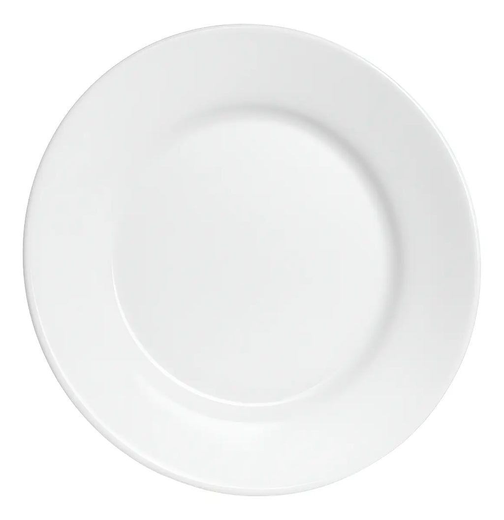 Prato de Cerâmica Orbis 27 cm Branco para Sublimação — Caixa Fechada com 10 Unidades