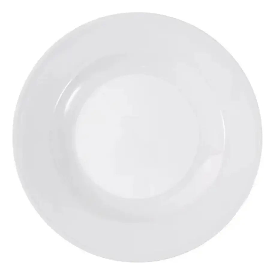 Prato de Cerâmica Sigma 20,5 cm Branco para Sublimação — Caixa Fechada com 30 Unidades