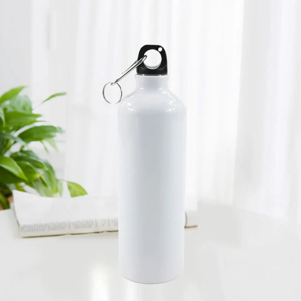 Garrafa de Alumínio Branca 750ml Squeeze para Sublimação - LiVE