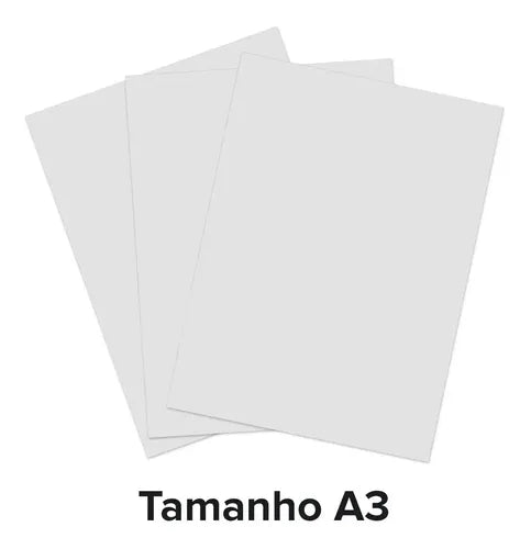 Papel Fotográfico Matt A3 110g/m² Pack 20 Folhas para Sublimação LiVE