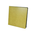 Álbum de Alumínio Amarelo 20x20cm para Sublimação com Acabamento Premium