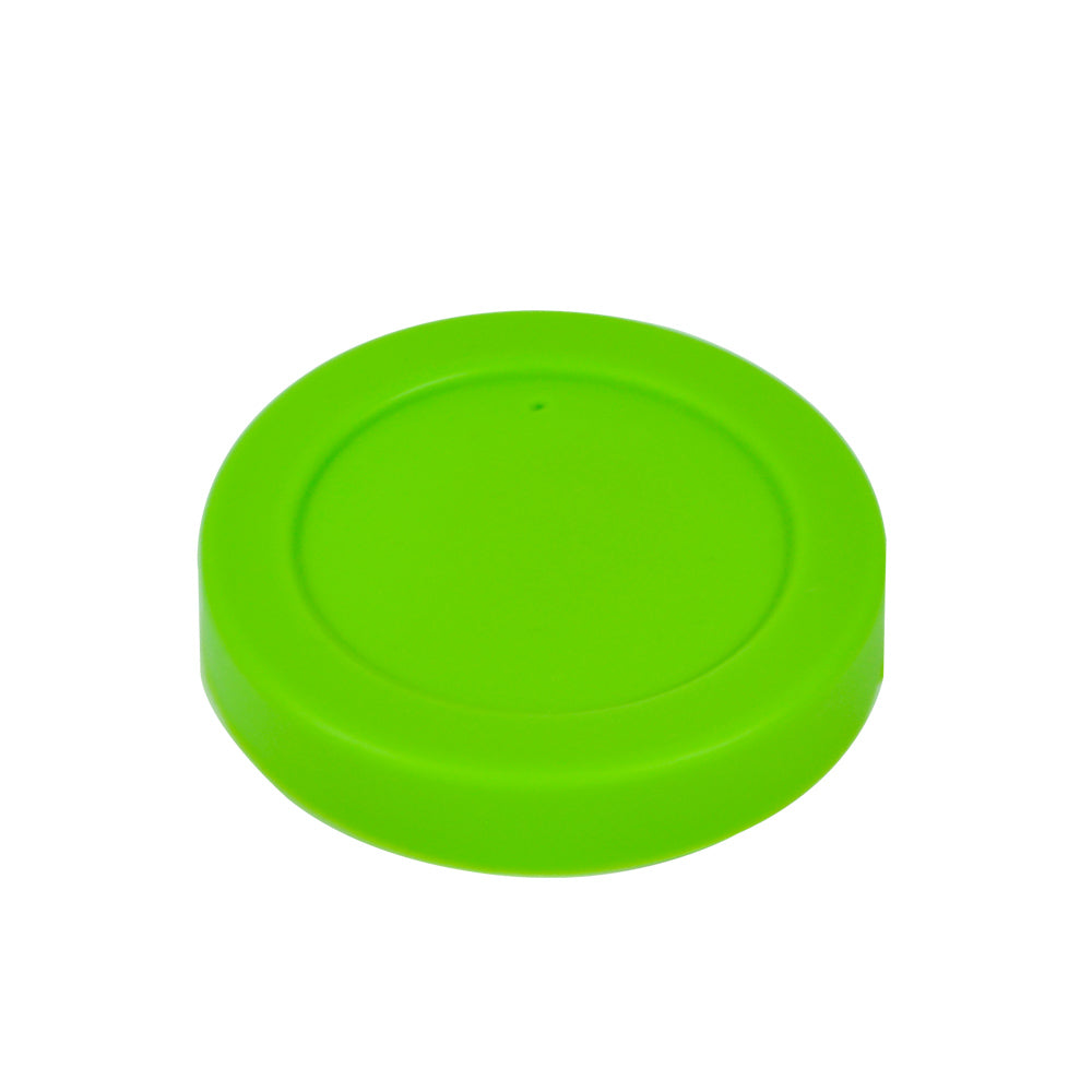 Base de Silicone Verde Claro 9cm Antiderrapante para Personalização de Canecas
