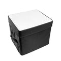 Caixa Porta-Treco MDF Preto 28x32x28cm para Sublimação - Organização e Personalização