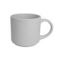Caneca de Cerâmica Branca 400ml com Buckles para Sublimação