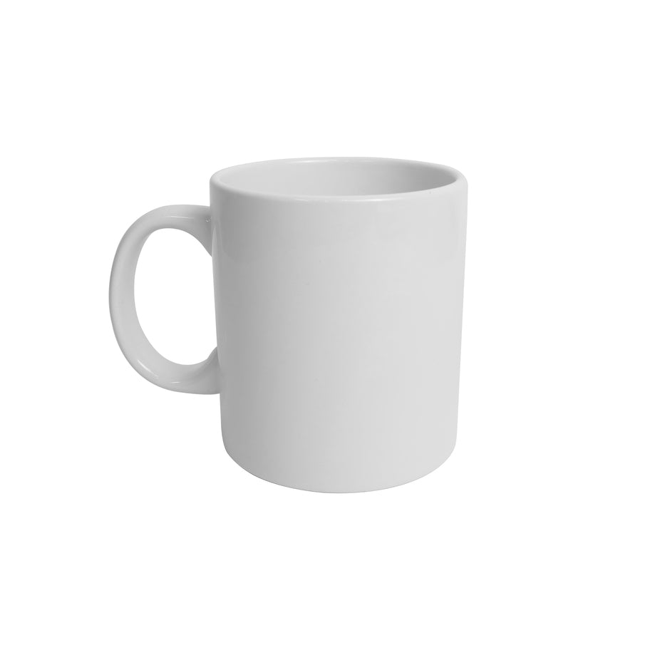 Caneca de Cerâmica Branca 590ml para Sublimação com Estampa Personalizada