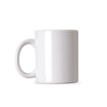 Caneca de Cerâmica Branca 300ml Importada para Sublimação Quality Print