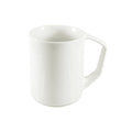 Caneca de Cerâmica Branca 325ml com Alça Alemã para Sublimação