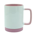 Caneca de Cerâmica Branca 325ml com Alça Soft e Base Silicone para Sublimação