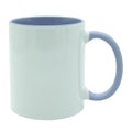 Caneca de Cerâmica 325ml Lilás com Alça Soft para Sublimação