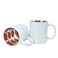 Caneca de Cerâmica Branca 325ml I Love You para Sublimação