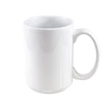 Caneca de Cerâmica Branca 400ml para Sublimação com Alta Qualidade
