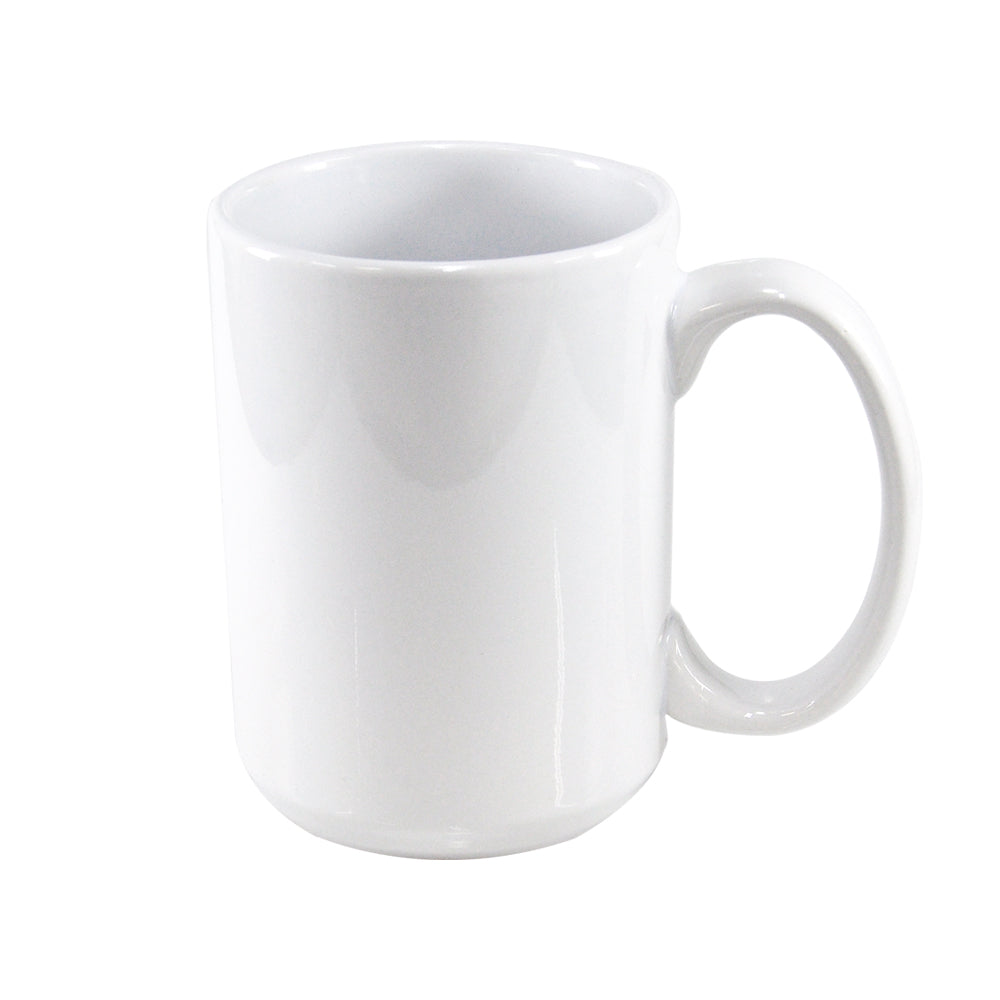 Caneca de Cerâmica Branca 400ml para Sublimação com Alta Qualidade