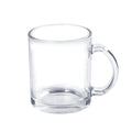 Caneca de Vidro Cristal Transparente 325ml para Sublimação - 9cm
