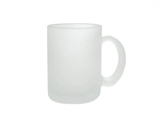 Caneca de Vidro Fosca 325ml para Sublimação - Personalizável e Resistente