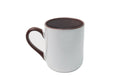 Caneca Imperial com Interior e Alça Marrom para Personalização e Café
