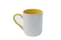 Caneca Imperial Amarela com Interior e Alça Coloridos 350ml para Personalização