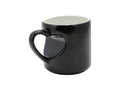 Caneca Mágica Preta de Cerâmica 325ml para Sublimação LiVE