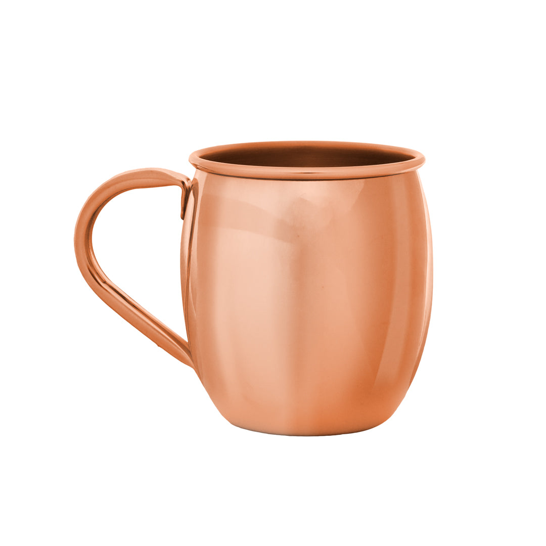 Caneca Moscow Mule Inox Bronze 500ml Redonda para Sublimação