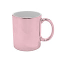 Caneca Cromada Rose Gold 325ml Premium para Sublimação LiVE