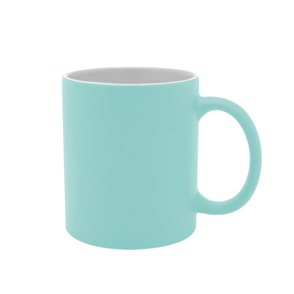 Caneca de Cerâmica Fosca Azul 325ml LiVE para Sublimação
