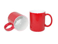 Caneca Mágica Vermelha 325ml em Cerâmica para Sublimação