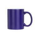 Caneca Mágica de Cerâmica Glitter Azul 325ml para Sublimação