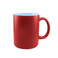 Caneca Mágica Vermelho Fosco 325ml em Cerâmica para Sublimação