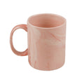 Caneca de Cerâmica Mármore Rosa 325ml para Sublimação - LiVE