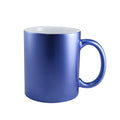 Caneca de Cerâmica Perolada Azul Petróleo 325ml para Sublimação LiVE