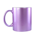 Caneca de Cerâmica Perolada Lilás 325ml para Sublimação Profissional