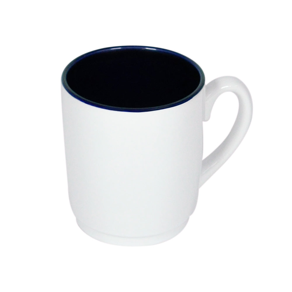 Caneca de Cerâmica 325ml com Silicone Antiderrapante para Sublimação LiVE