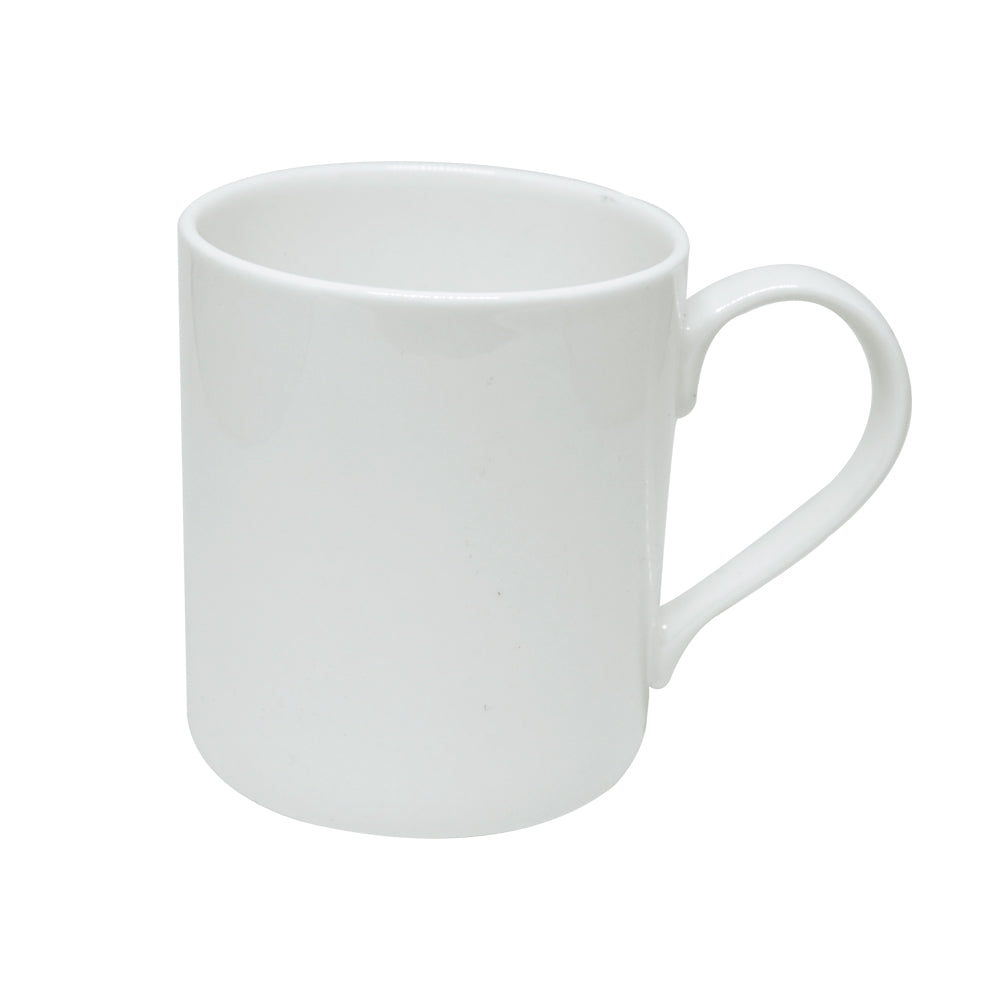 Caneca de Porcelana Branca 400ml para Sublimação - Personalize com Alta Qualidade