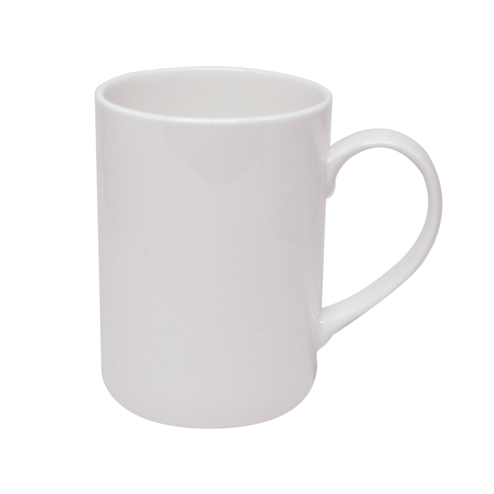 Caneca de Porcelana Branca 295ml Modelo China Can para Sublimação LiVE