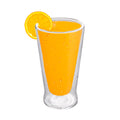 Copo Cristal Double Wall 240ml para Sublimação com Isolamento Térmico Elegance