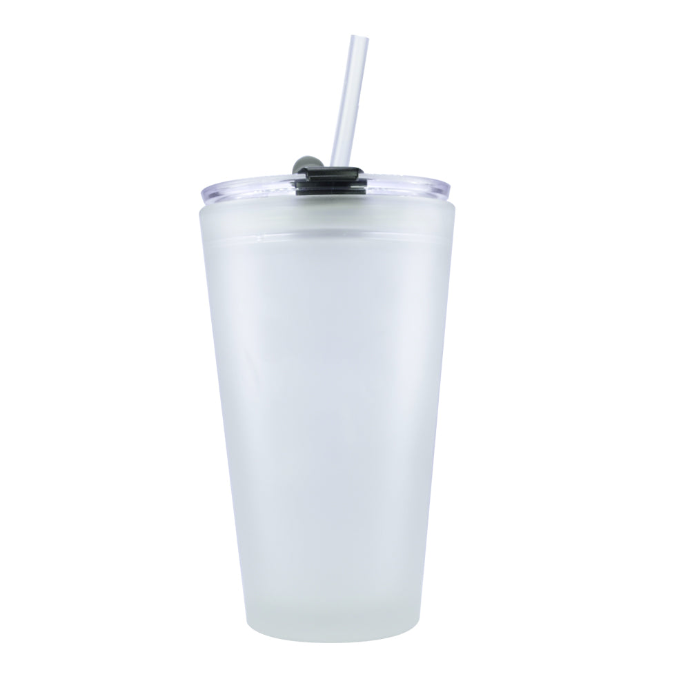 Caneca Esmaltada Branca 360ml com Borda Prata para Personalização